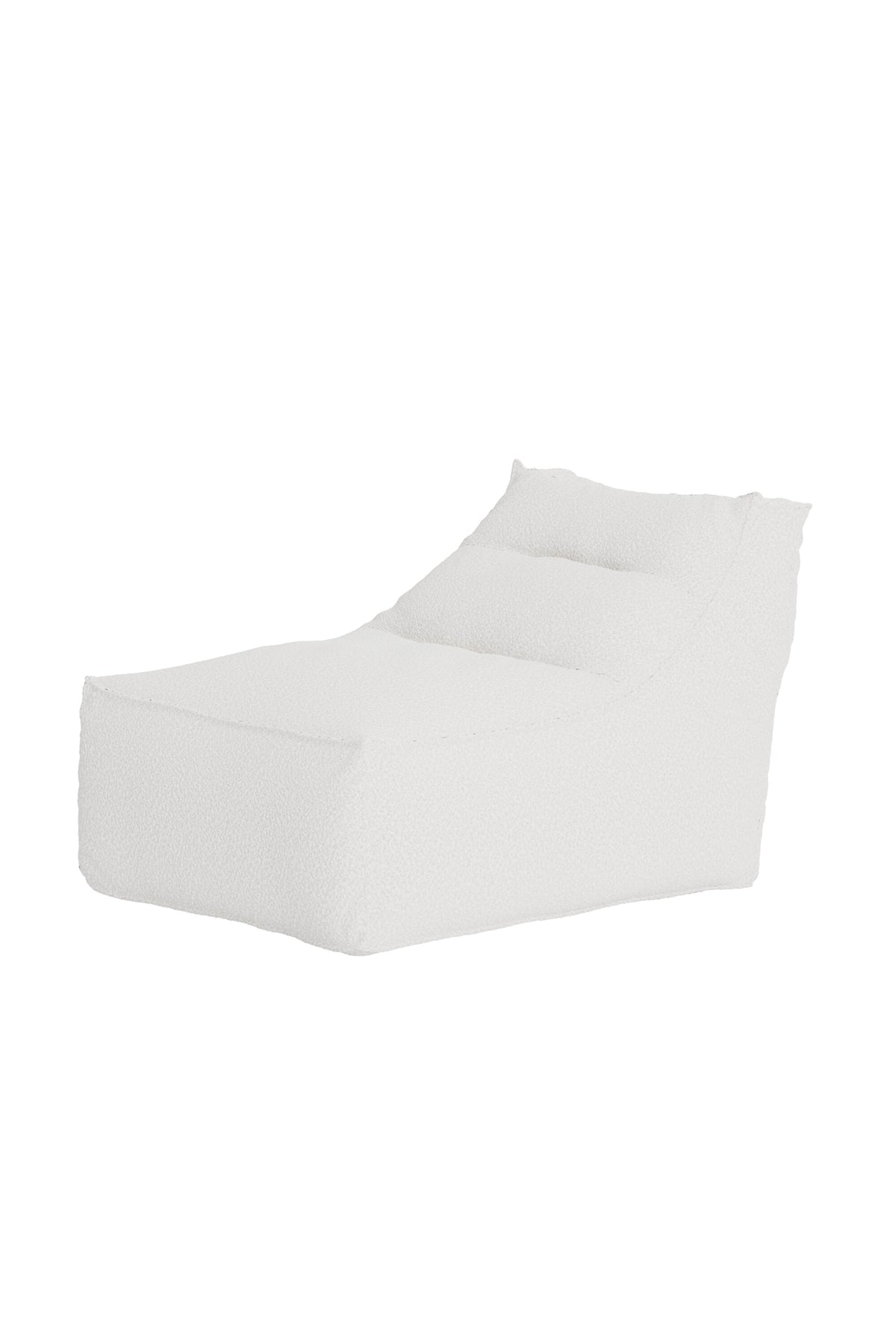 Redang sittsäck 118x94x83 cm vit bouclé