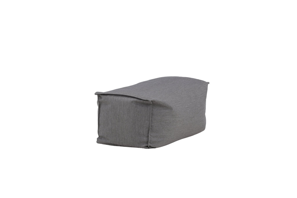 Redang fotpall 75x40x33 cm mörkgrått tyg
