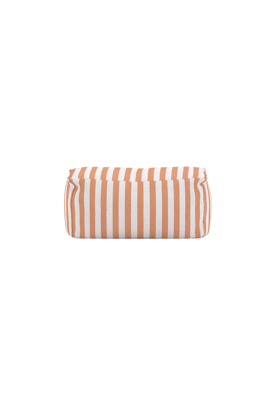 Redang fotpall 75x40x33 cm vit- och persikorandigt tyg
