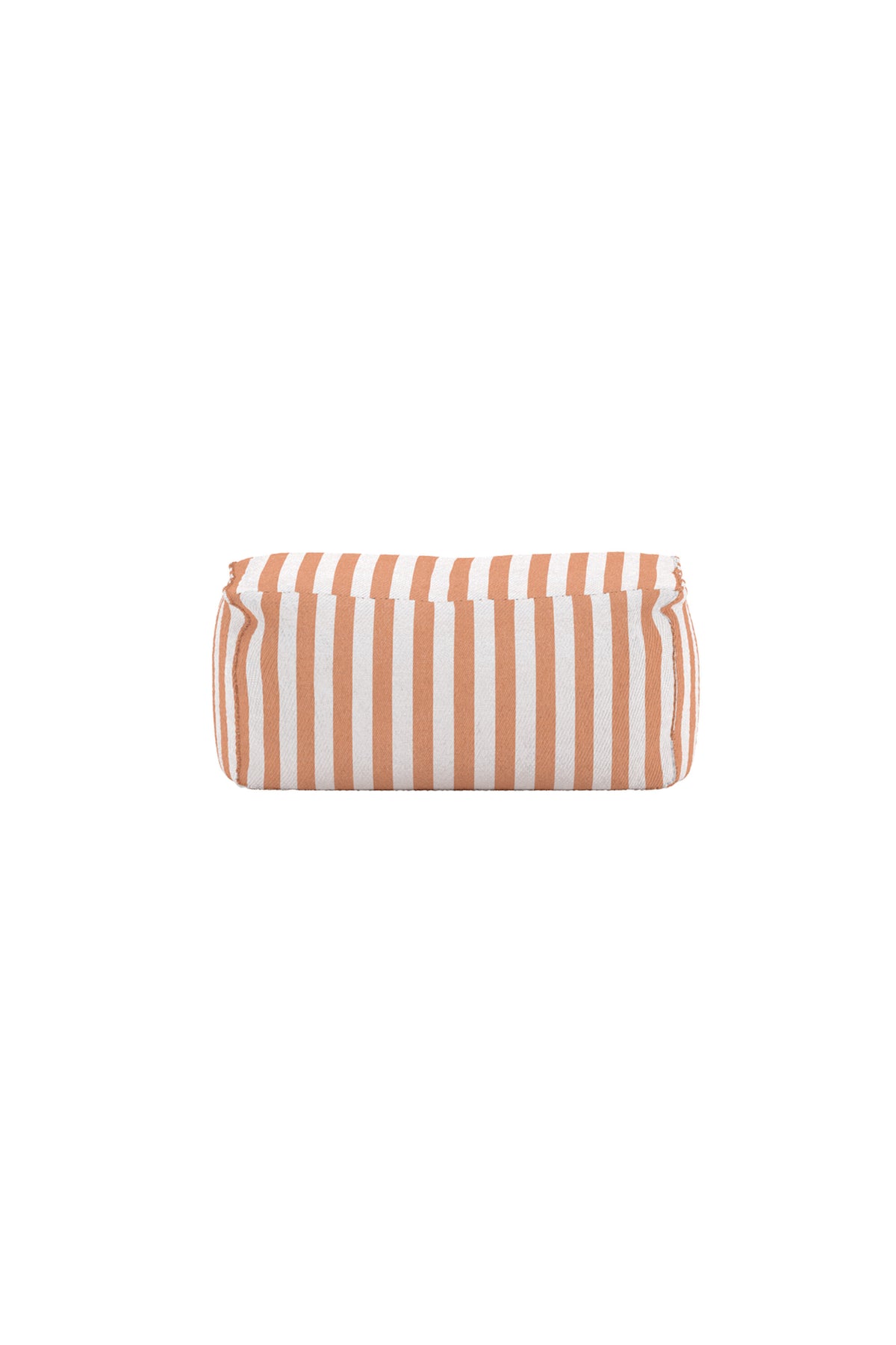 Redang fotpall 75x40x33 cm vit- och persikorandigt tyg