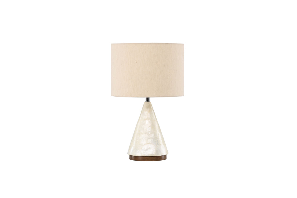 Donsö bordslampa Ø35 cm naturfärgade capizskal