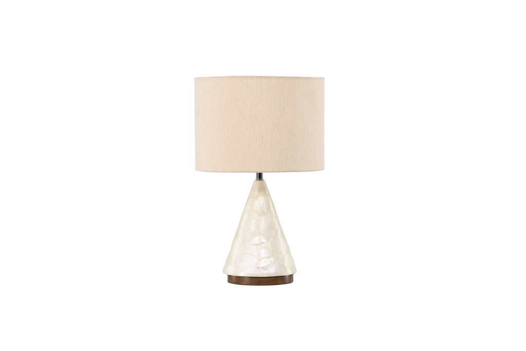 Donsö bordslampa Ø35 cm naturfärgade capizskal