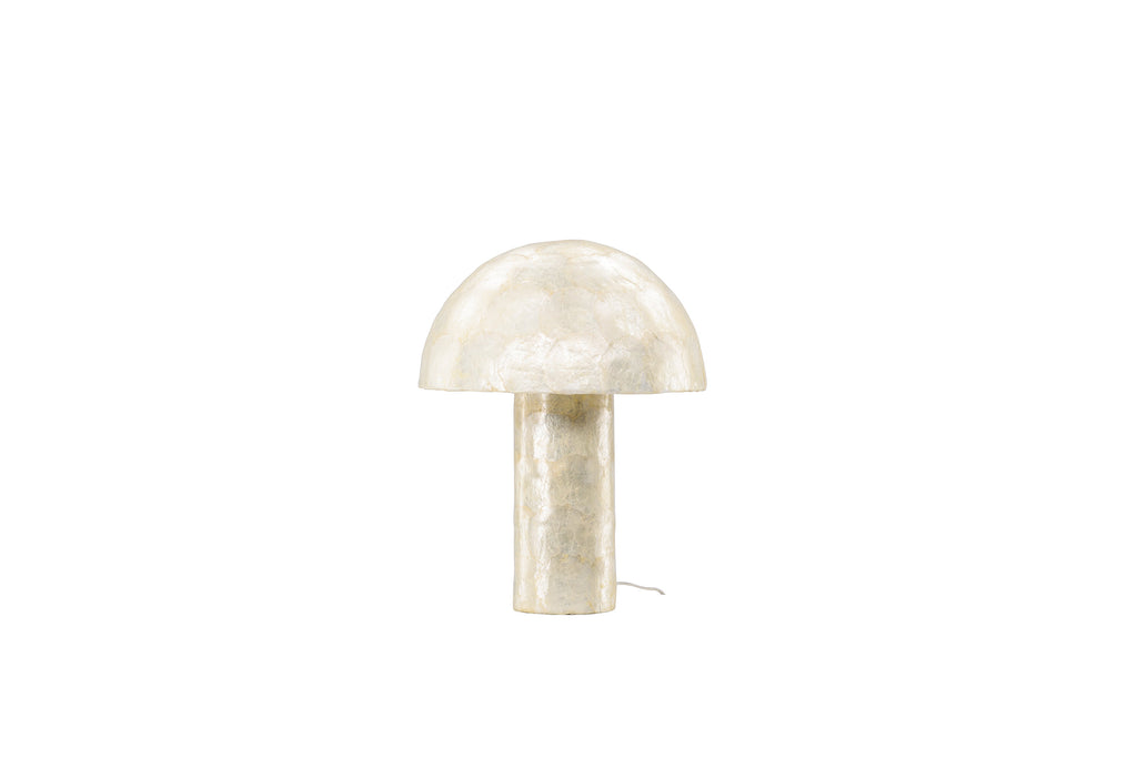 Lindön bordslampa Ø36 cm naturfärgade capizskal