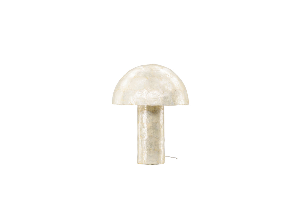 Lindön bordslampa Ø36 cm naturfärgade capizskal
