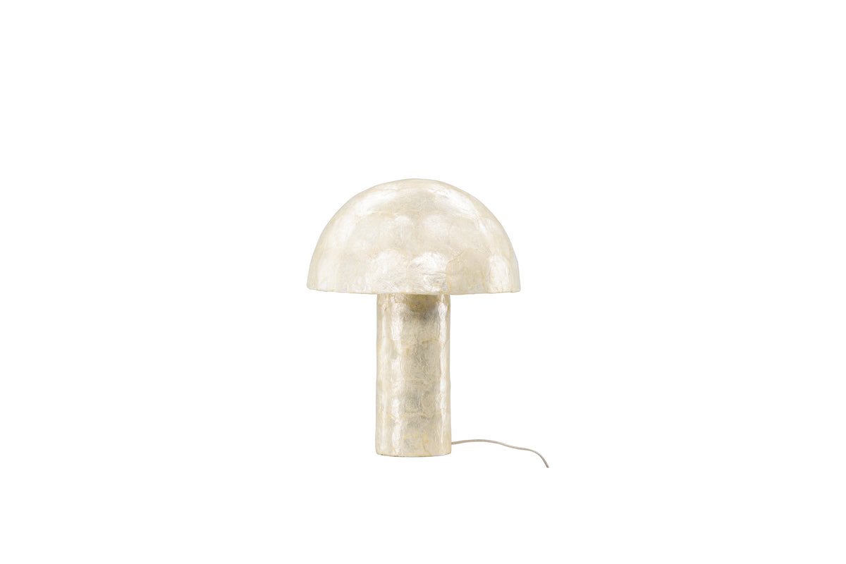 Lindön bordslampa Ø36 cm naturfärgade capizskal