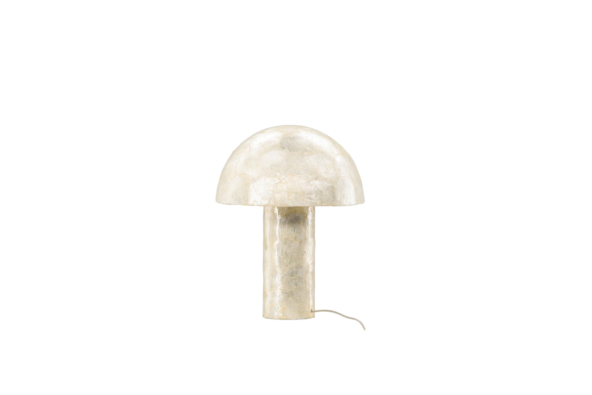 Lindön bordslampa Ø36 cm naturfärgade capizskal