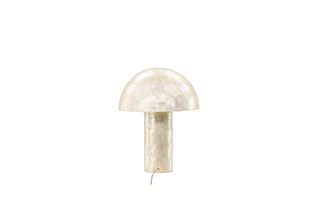 Lindön bordslampa Ø36 cm naturfärgade capizskal