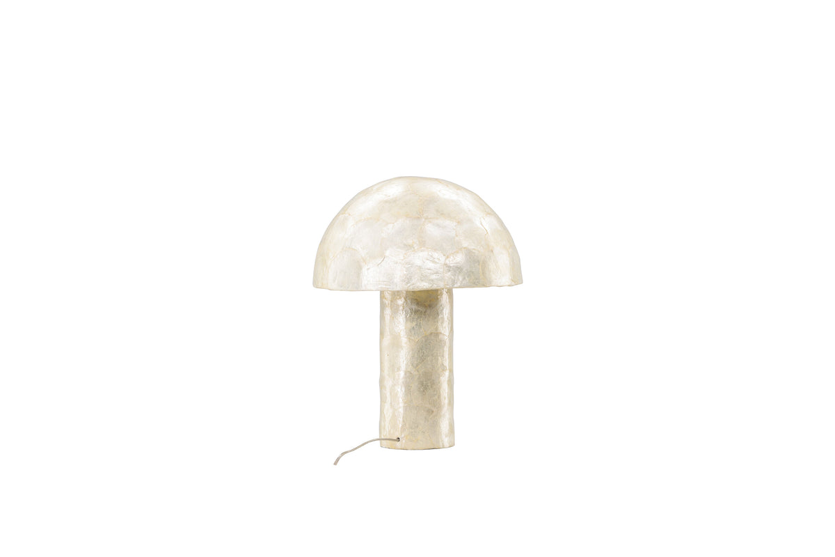 Lindön bordslampa Ø36 cm naturfärgade capizskal