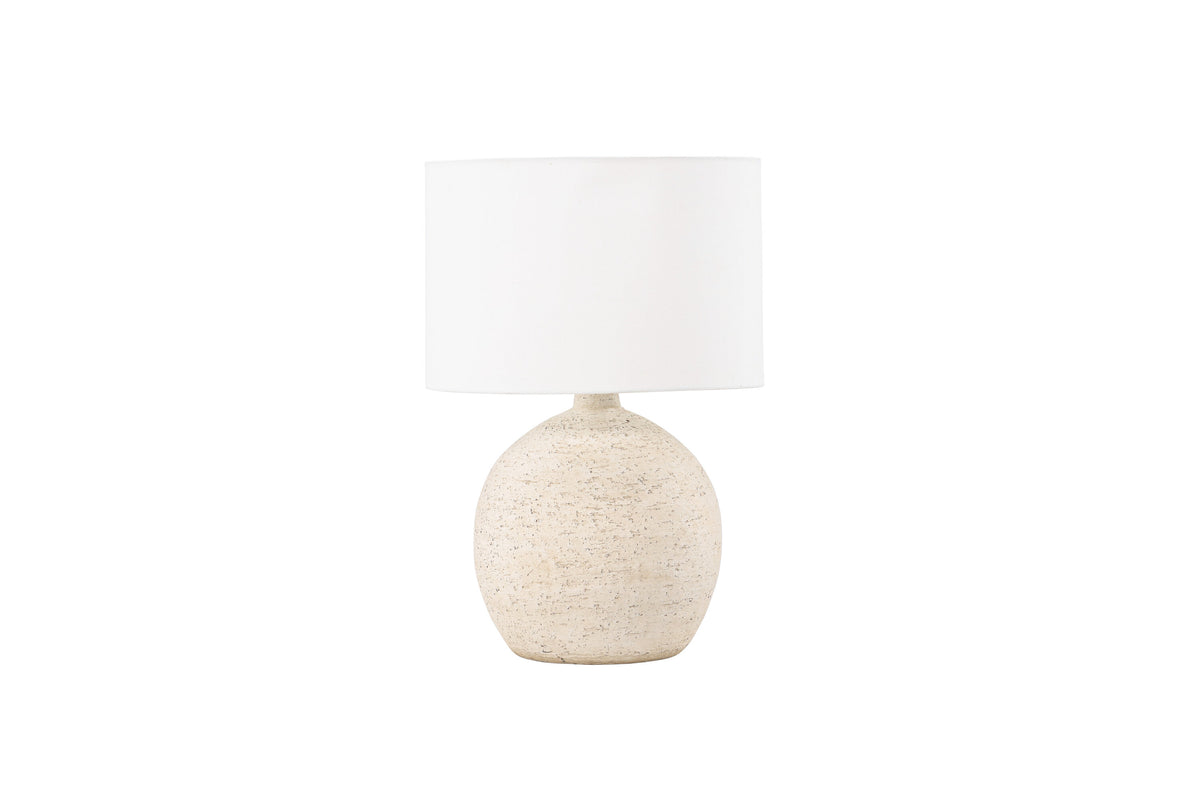 Tjörn bordslampa Ø40 cm vit terrakotta