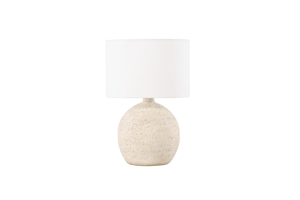 Tjörn bordslampa Ø40 cm vit terrakotta