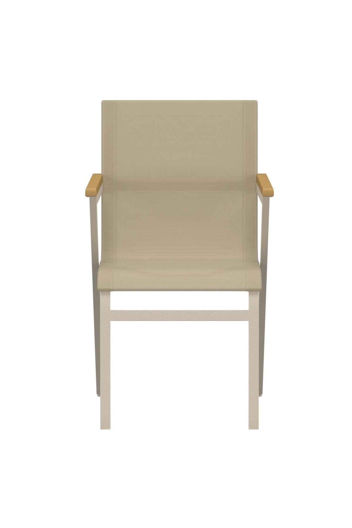 Mexico matstol 6-pack beige teak