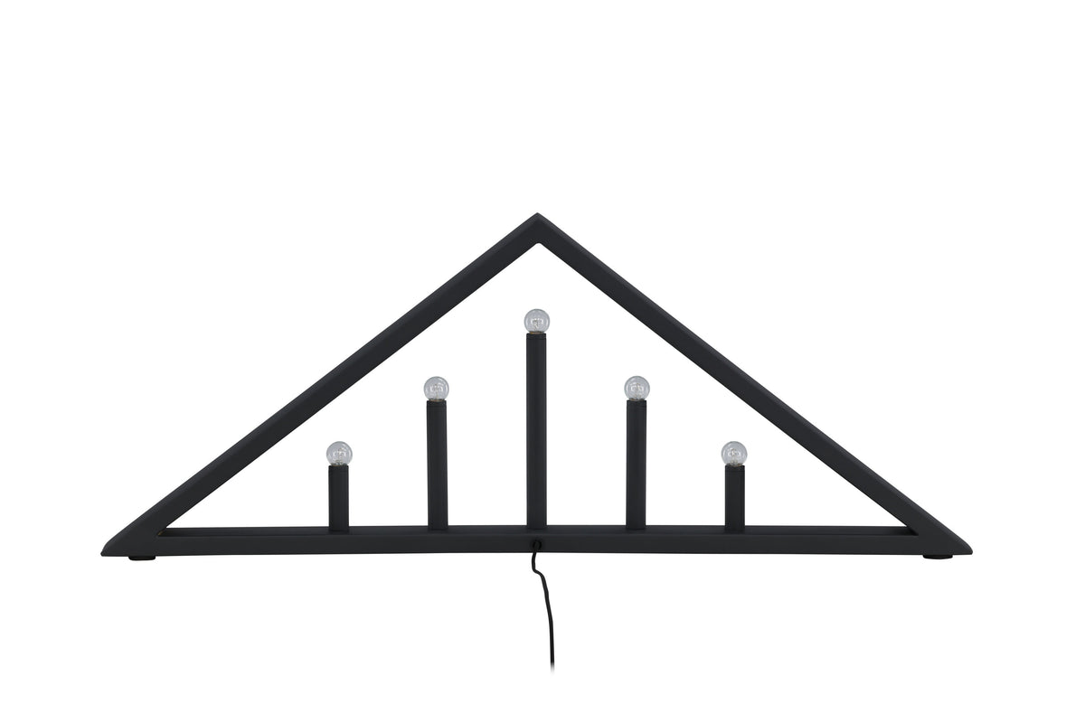 Sankt Anton bordslampa mattsvart metall