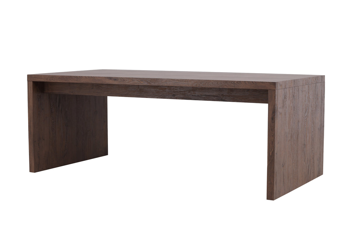Evone matbord 100x200 cm mockabrun