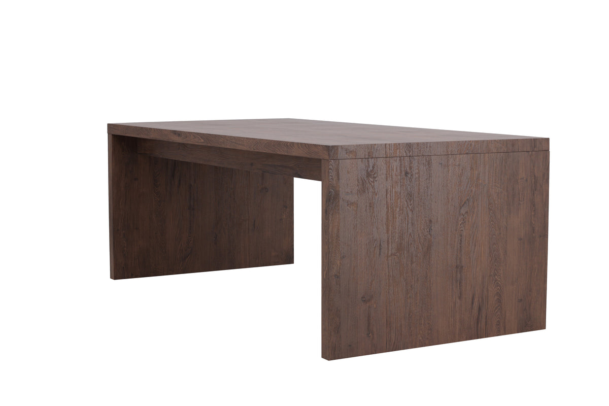 Evone matbord 100x200 cm mockabrun