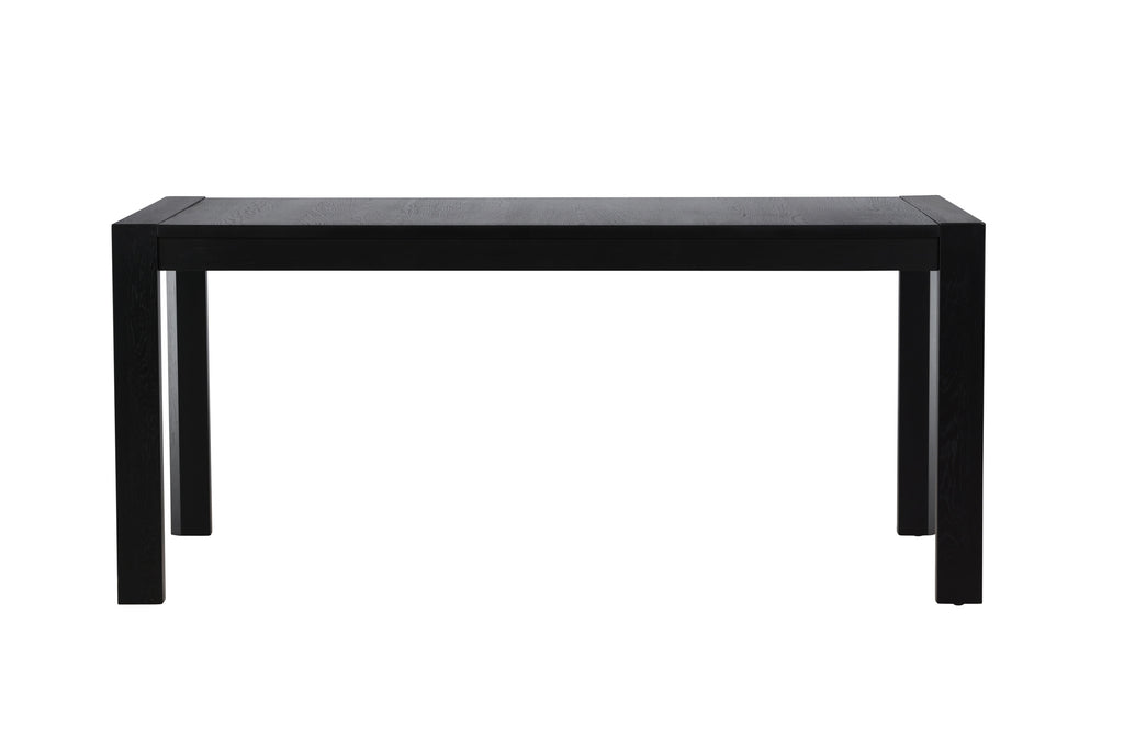 Slider matbord 250x95x75 cm svart ekfaner