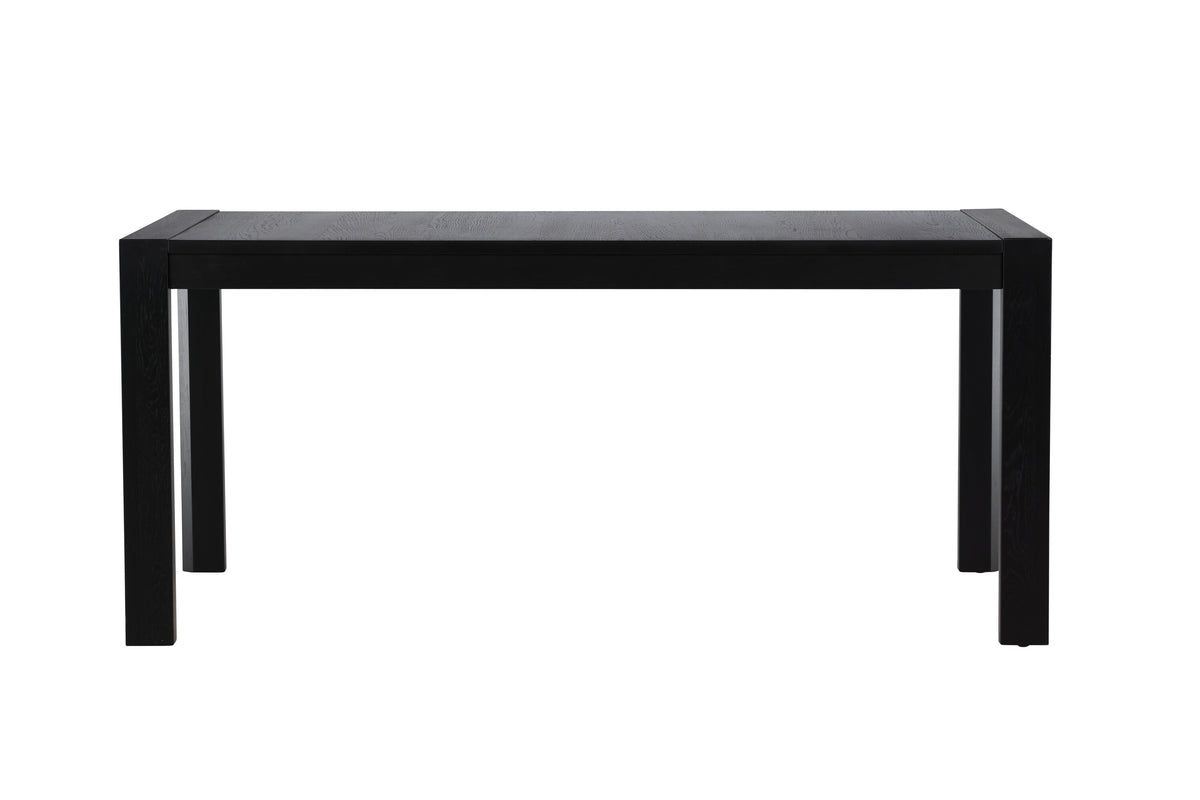Slider matbord 250x95x75 cm svart ekfaner