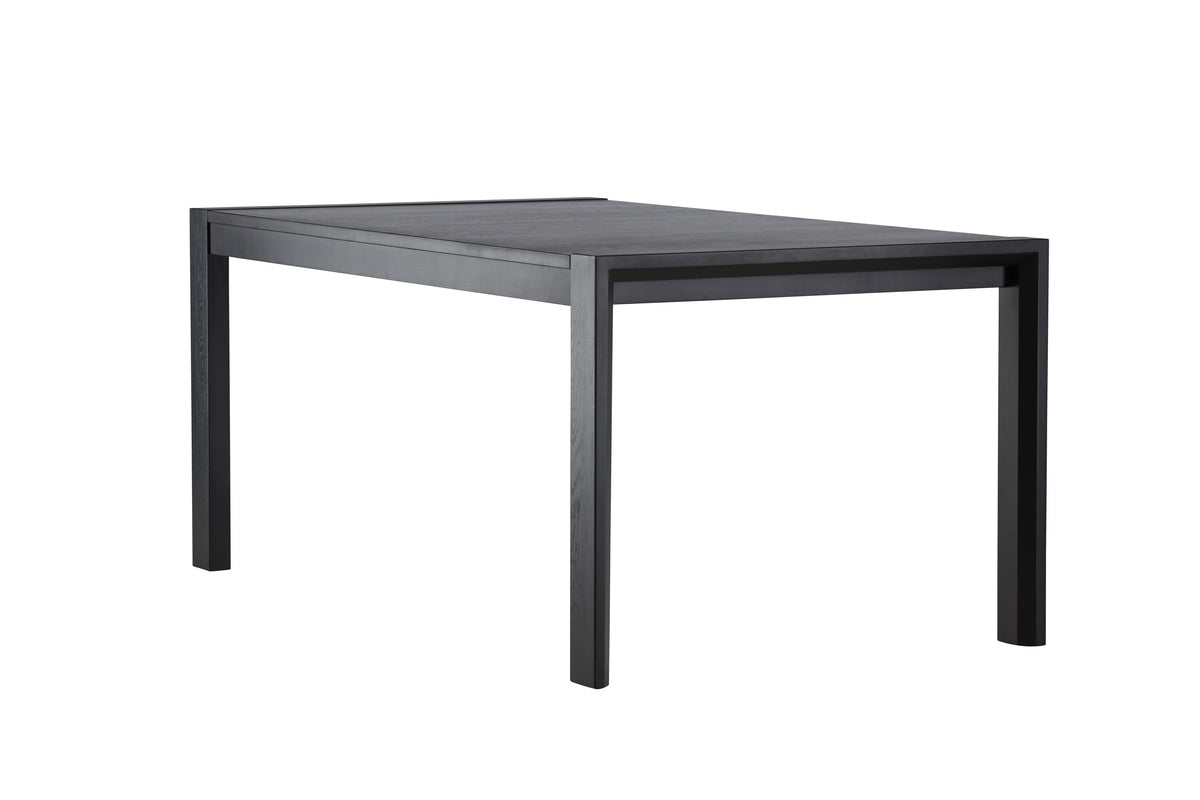 Slider matbord 250x95x75 cm svart ekfaner