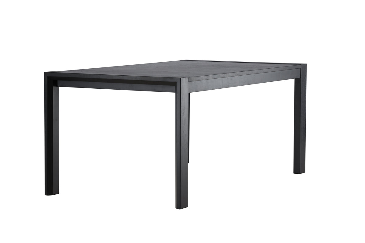 Slider matbord 250x95x75 cm svart ekfaner