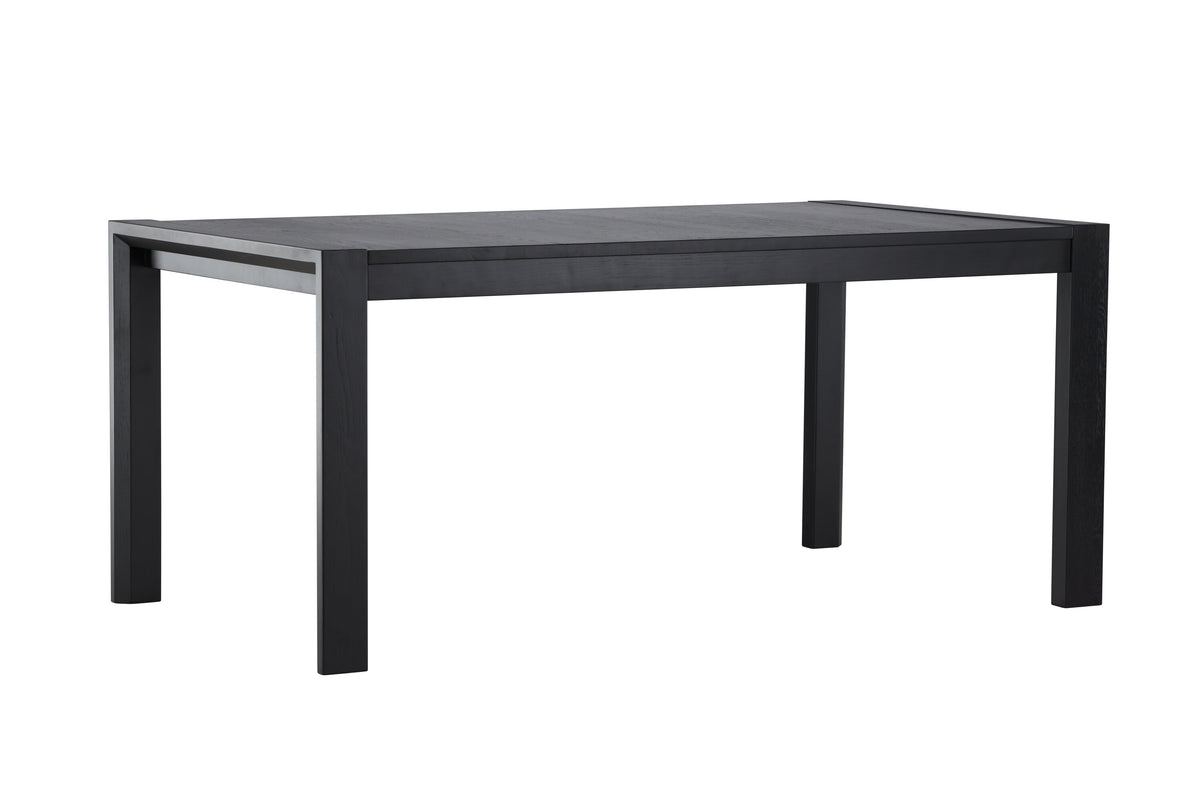 Slider matbord 250x95x75 cm svart ekfaner