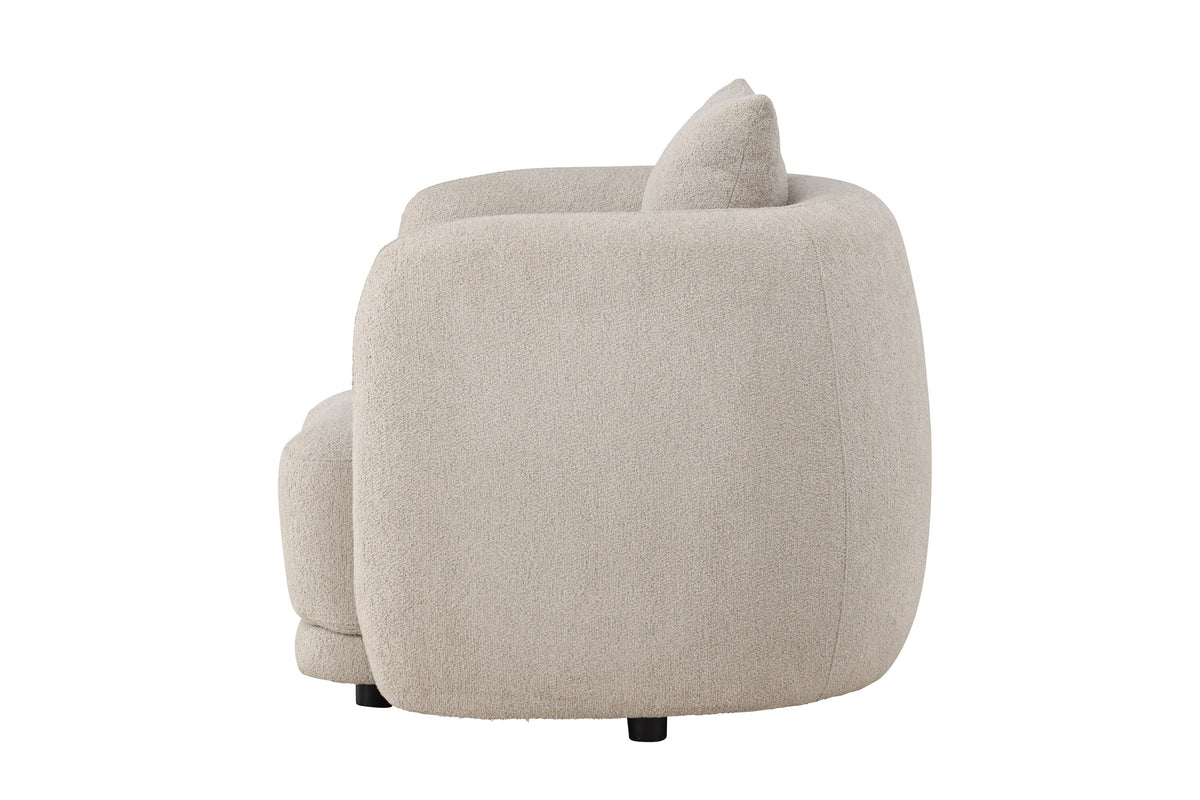Cielo fåtölj beige bouclé