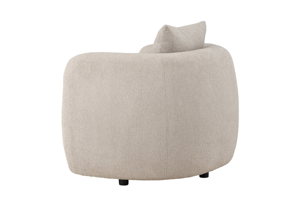 Cielo fåtölj beige bouclé