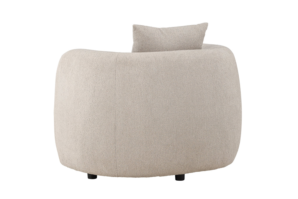 Cielo fåtölj beige bouclé