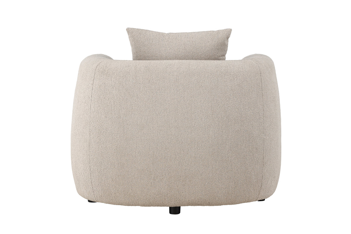 Cielo fåtölj beige bouclé