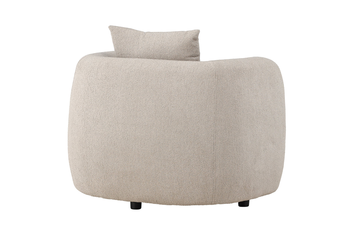 Cielo fåtölj beige bouclé
