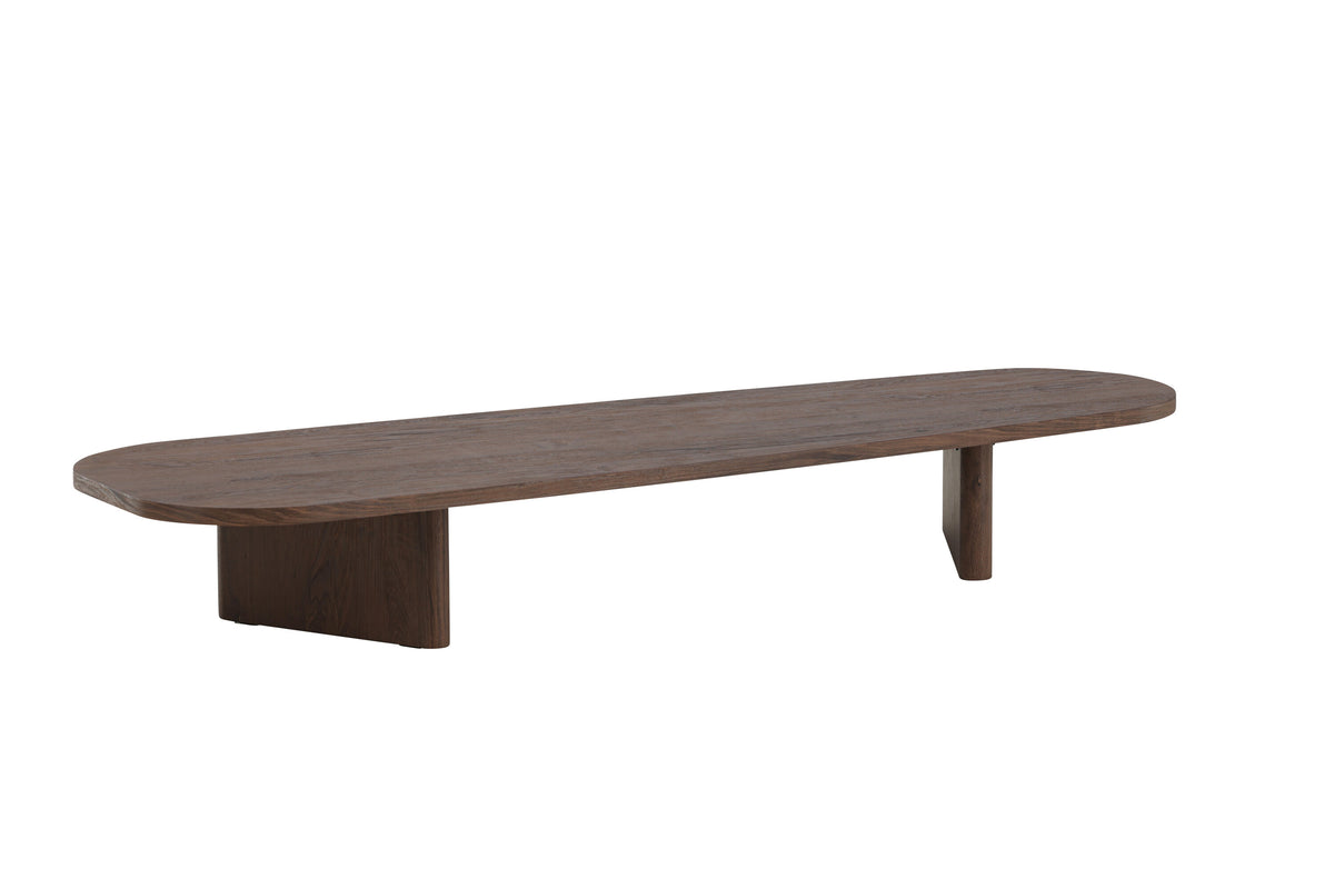 Grönvik soffbord 180x55x25 cm mockabrun