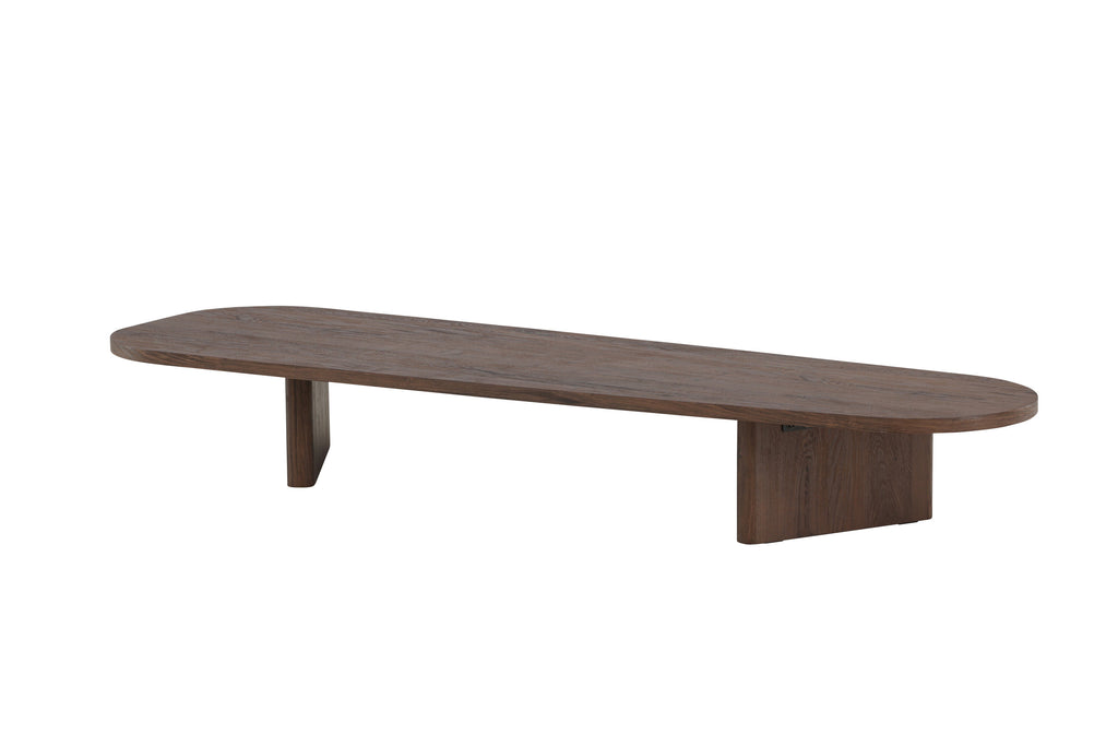 Grönvik soffbord 180x55x25 cm mockabrun
