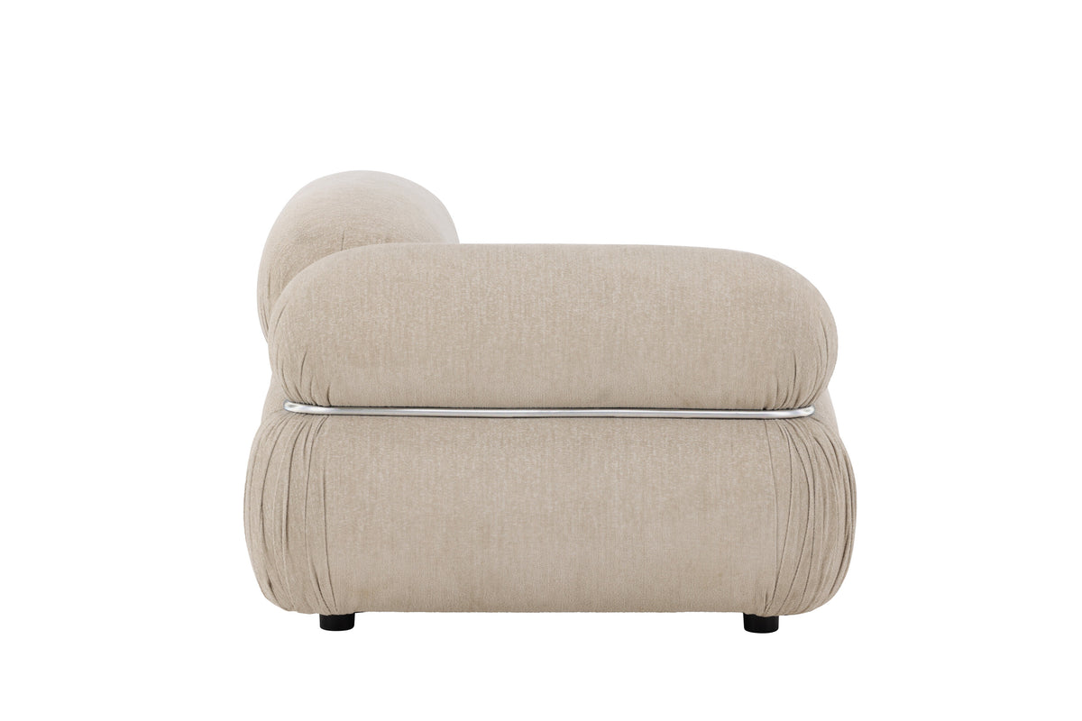 Mika soffmodul hörn höger beige