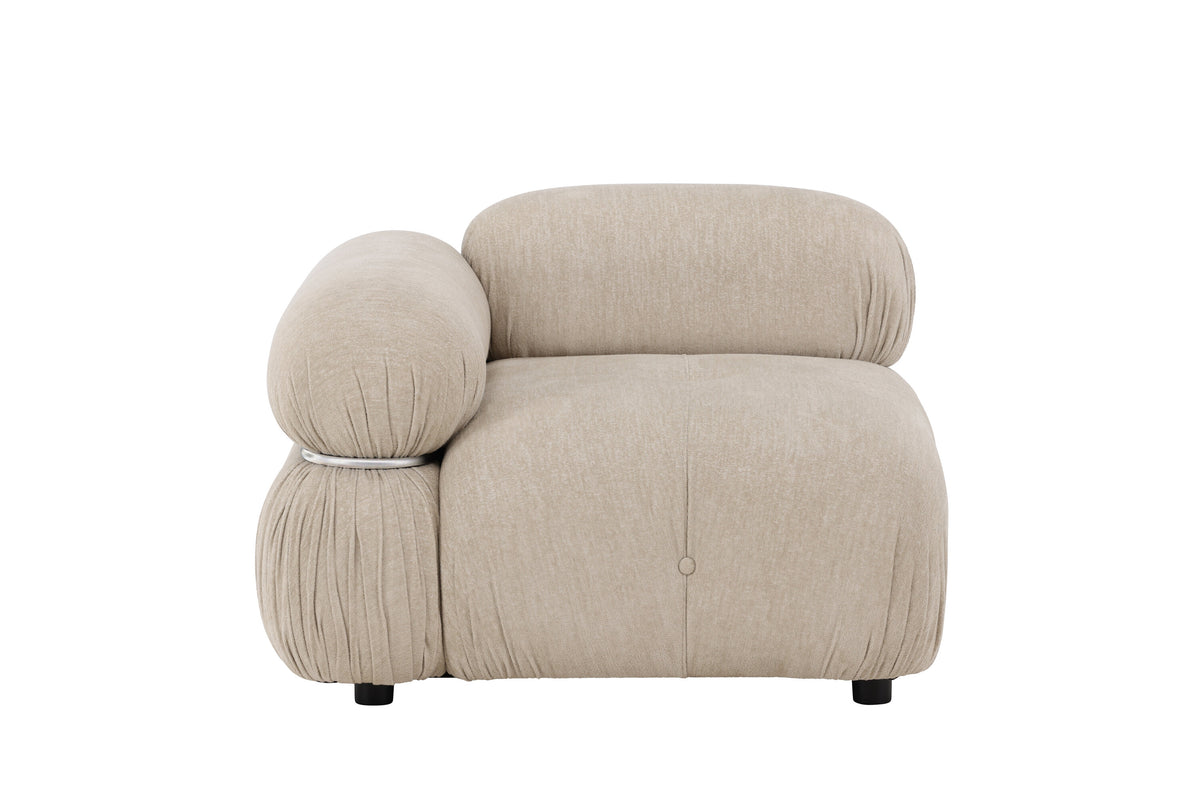 Mika soffmodul hörn höger beige