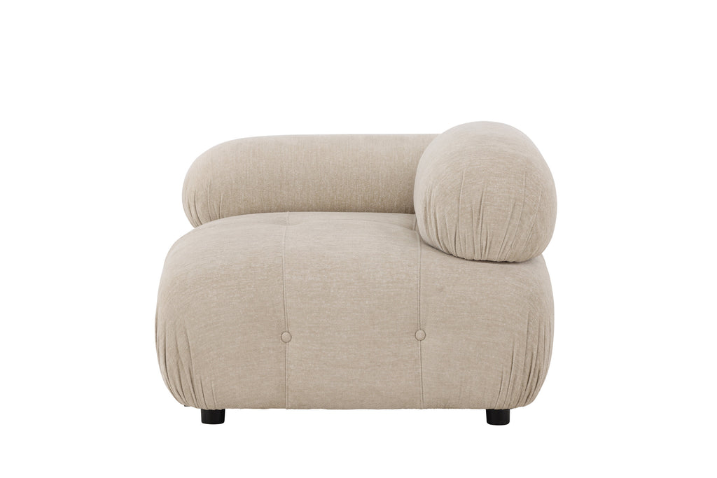 Mika soffmodul hörn höger beige