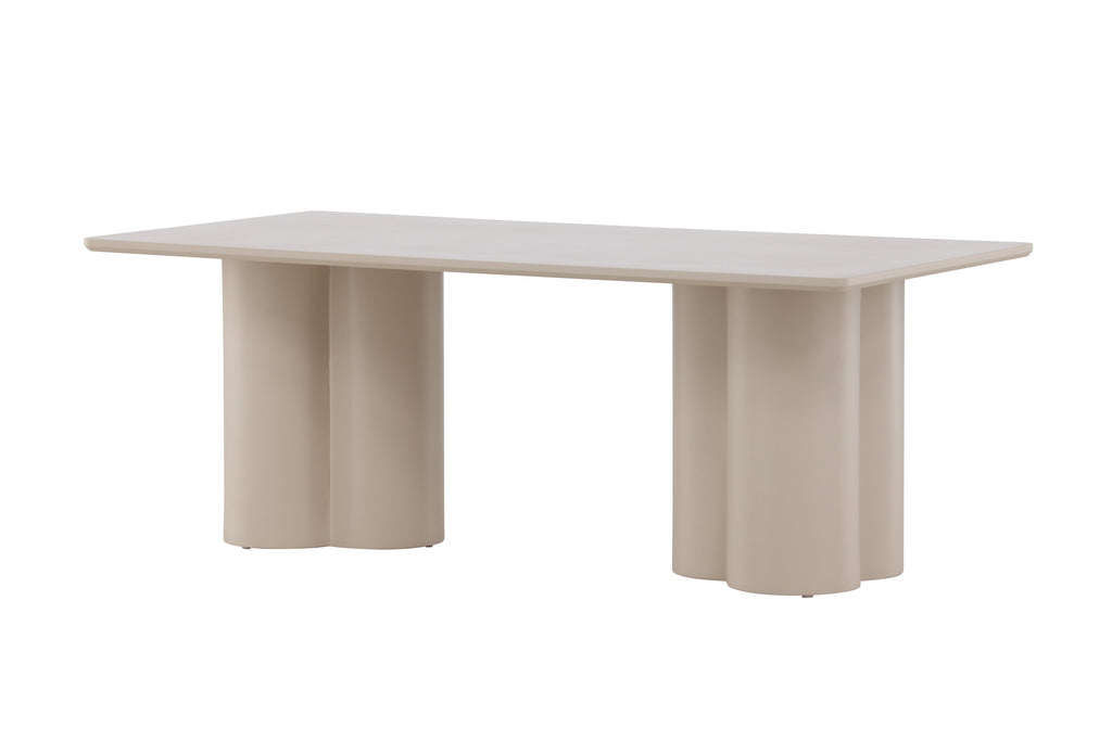 Olivia soffbord 60x120 cm beige