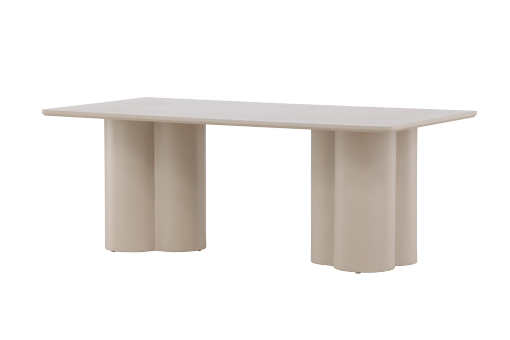 Olivia soffbord 60x120 cm beige