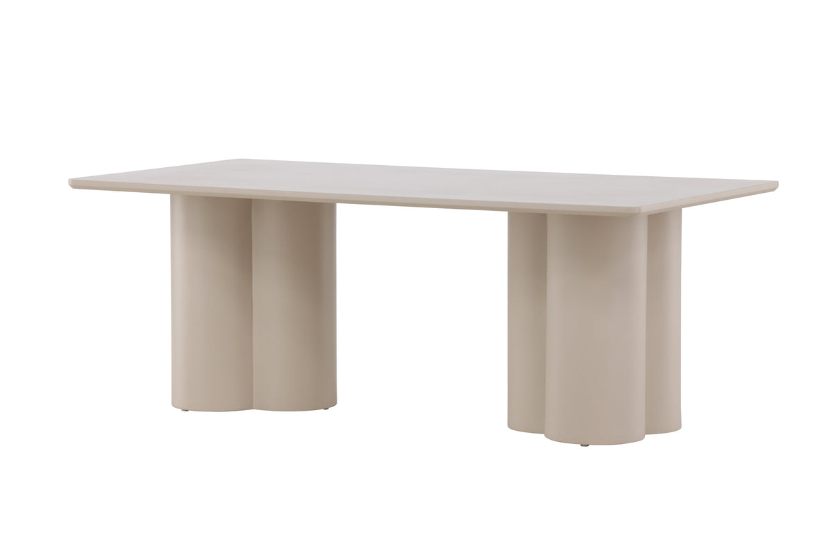 Olivia soffbord 60x120 cm beige