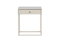 Bakal sängbord beige