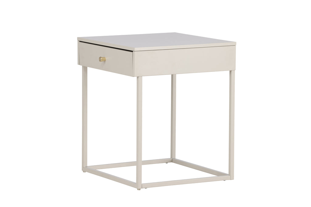 Bakal sängbord beige
