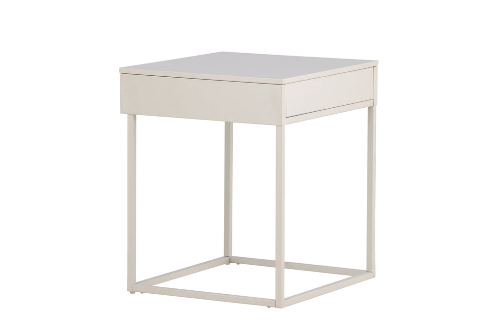 Bakal sängbord beige