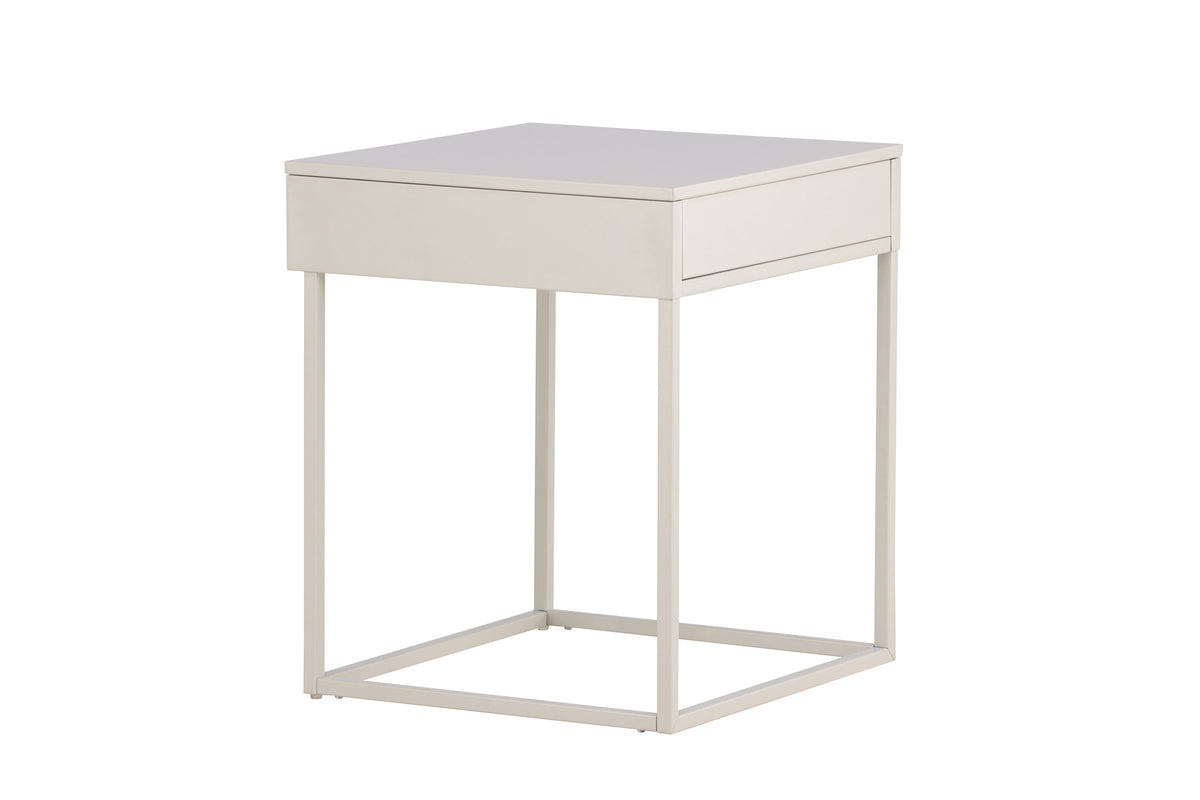 Bakal sängbord beige