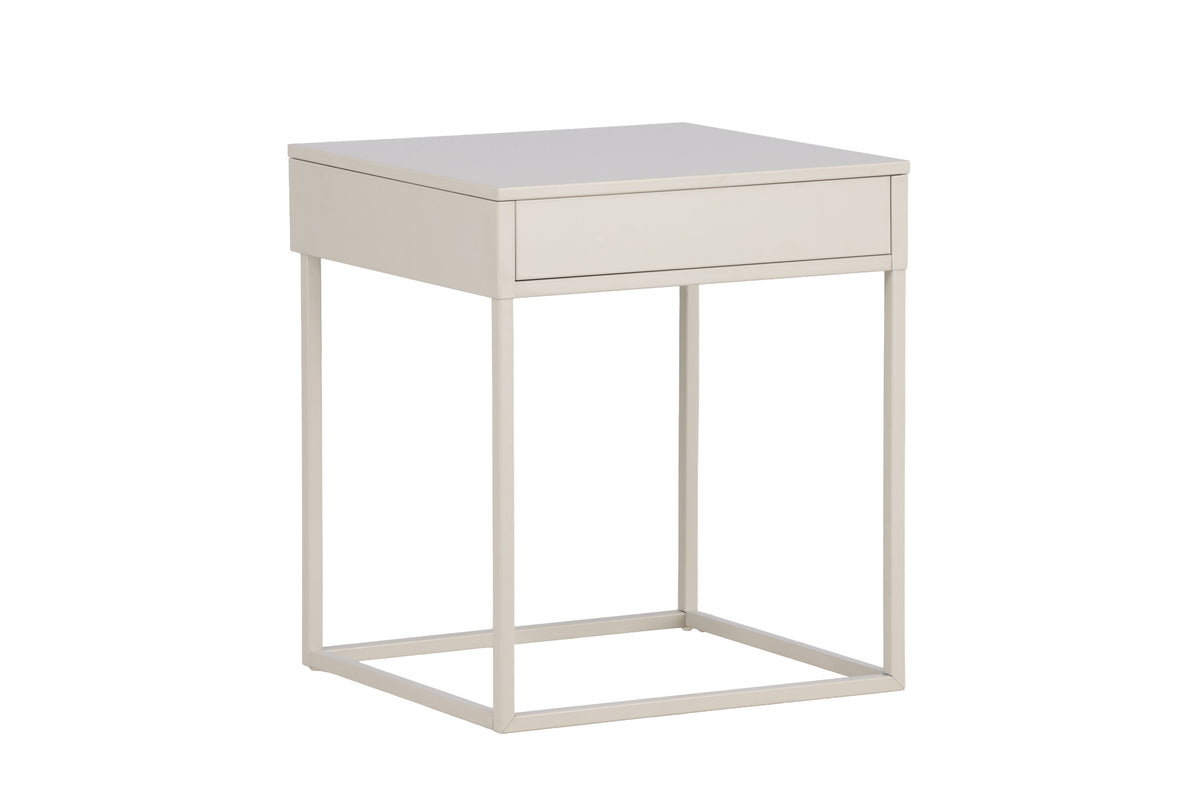 Bakal sängbord beige