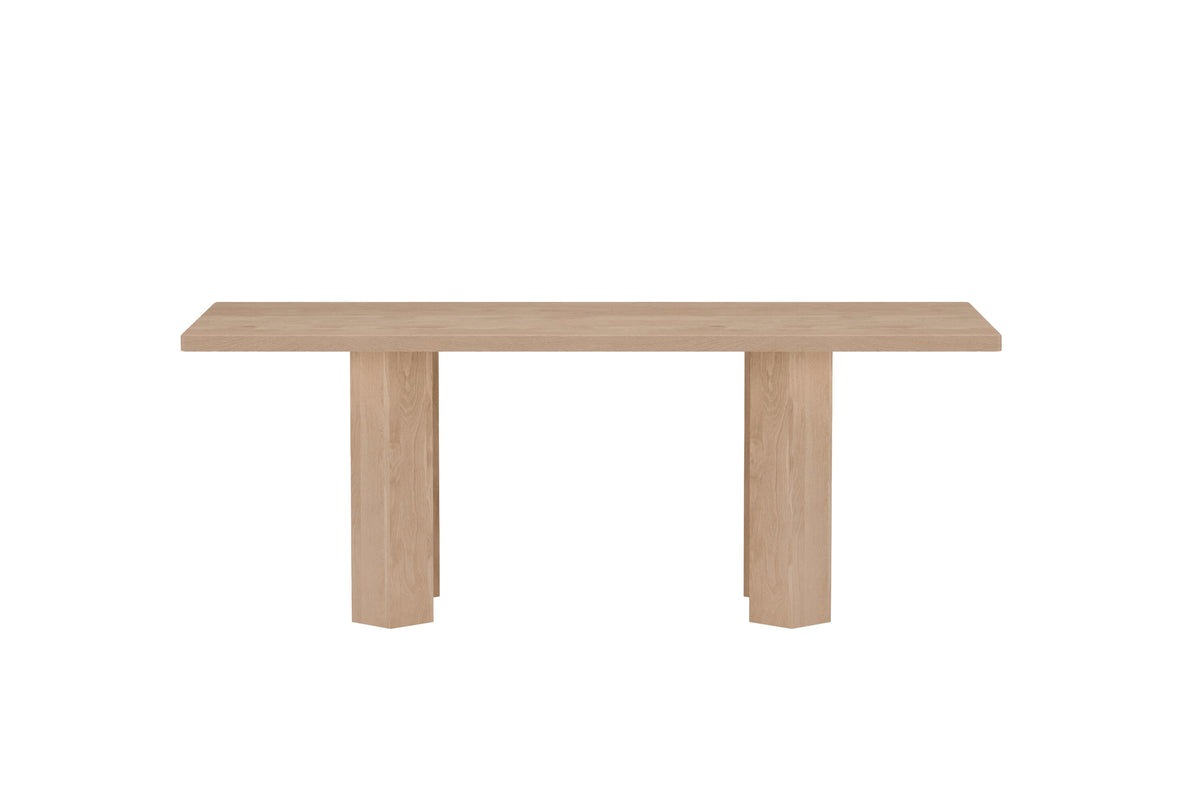 Lillehammer matbord naturfärgat MDF med 3D-papperslaminat