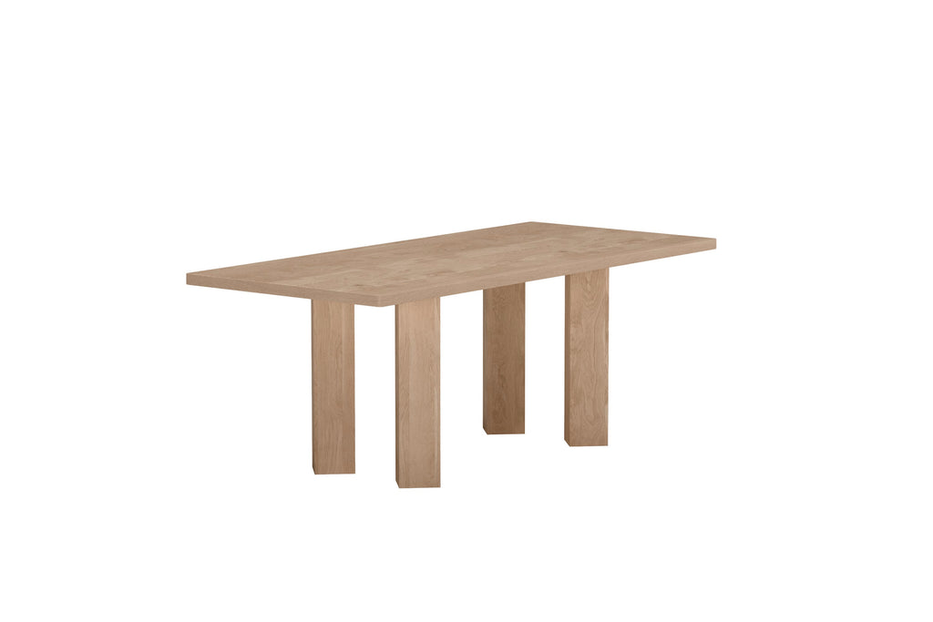 Lillehammer matbord naturfärgat MDF med 3D-papperslaminat