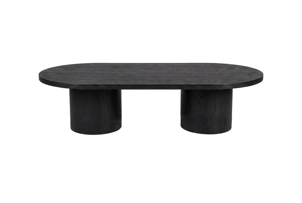 Narvik soffbord 32x120x60 cm svart MDF med 3D-papperslaminat