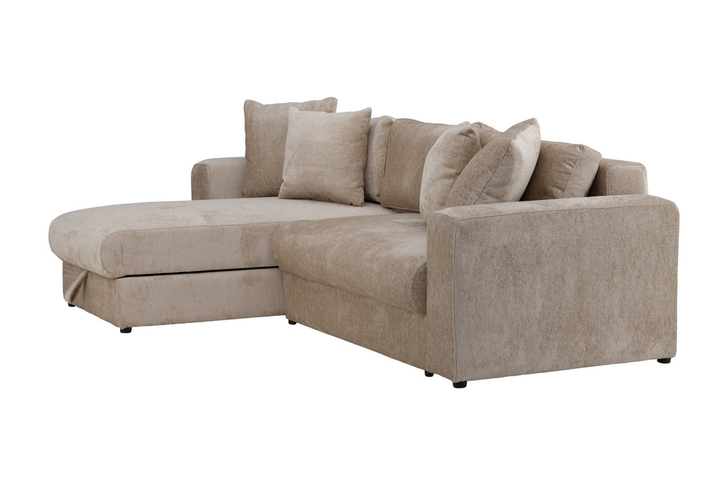 Bellman bäddsoffa i beige sammet