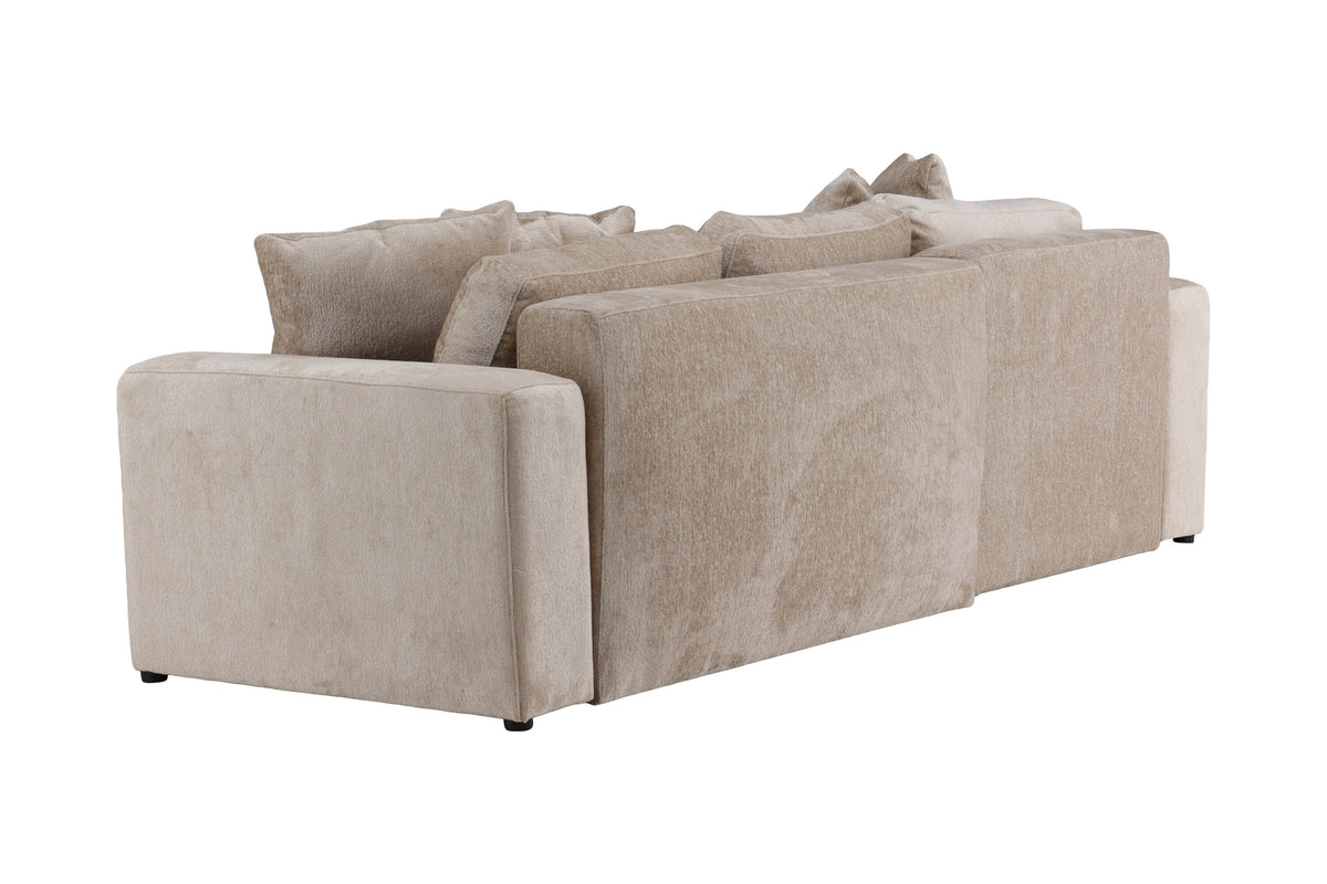 Bellman bäddsoffa i beige sammet