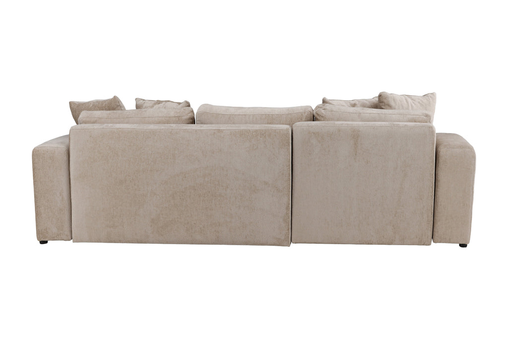 Bellman bäddsoffa i beige sammet
