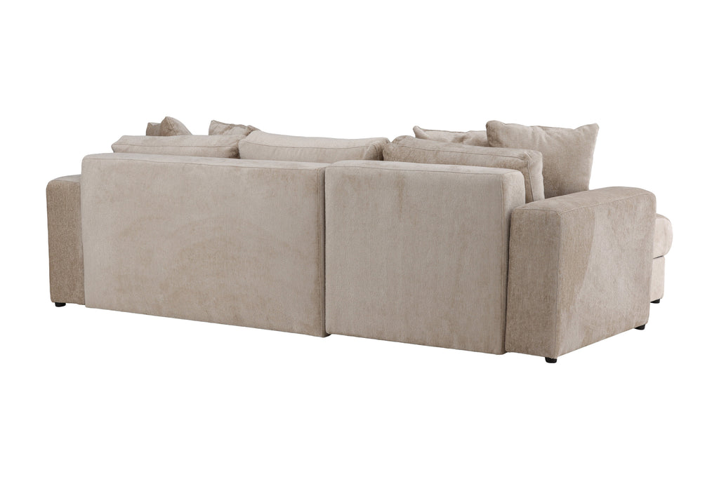 Bellman bäddsoffa i beige sammet