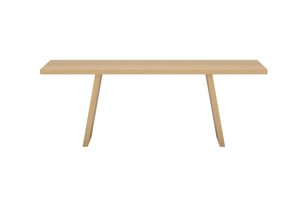 Logga matbord naturfärgad MDF med faner