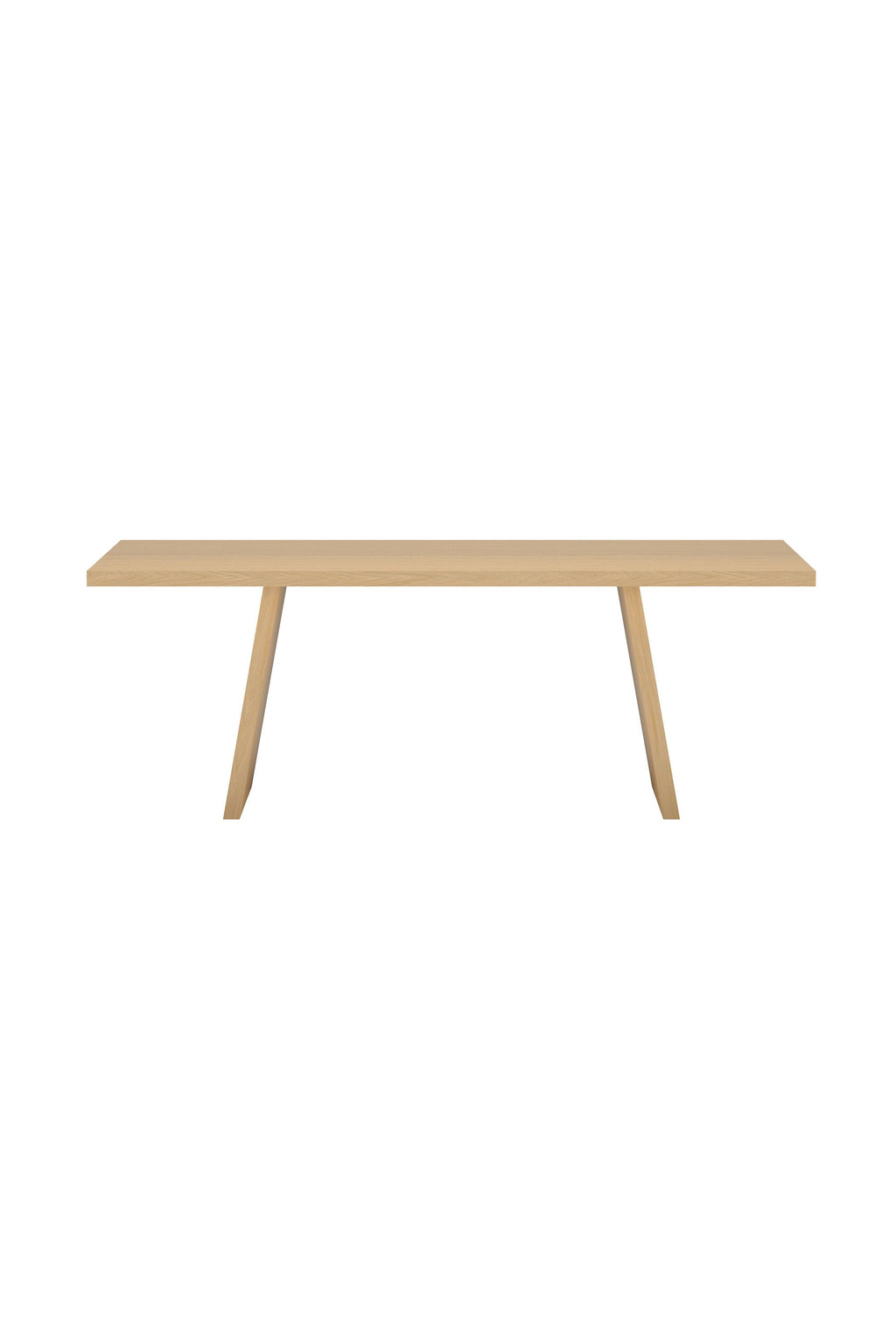 Logga matbord naturfärgad MDF med faner